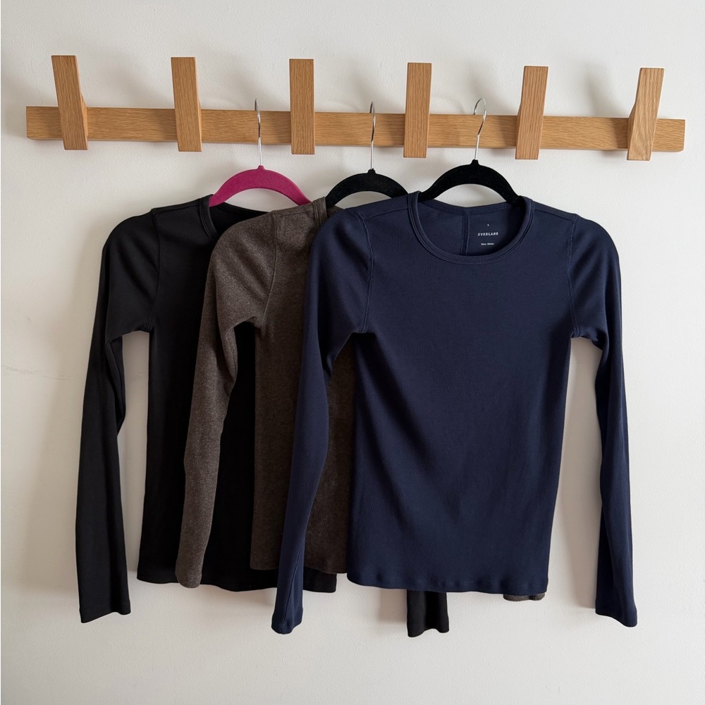 Bundle of 3 Small Everlane Long Sleeve